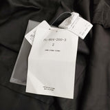 Yohji Yamamoto power of the WHITE shirt 未使用 P・CUPRO SHORT SLV MANY BUTTONS SHIRT 定価56100円 半袖シャツ 25AW ブラック メンズ ヨウジヤマモト【中古】6-0928S♪