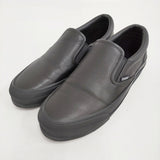 COMME des GARCONS HOMME Steer Slip OnSneakers サイズUS9 定価49500円 スニーカー 靴 レザー スリッポン 26SS ブラック メンズ コムデギャルソンオム【中古】6-0928G♪