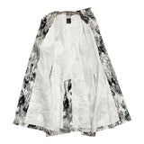 mina perhonen cache-cache aca6775 定価132000円 サイズ38 コットン コート 24AW ホワイト ブラック レディース ミナペルホネン【中古】6-0928M♪