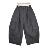 CLESSTE +PHENIX クレスト プラスフェニックス 新品 ウィンドストッパーゴアテックスバルーンカーゴパンツ 定価40700円 カーゴパンツ 25AW ブラック レディース【中古】6-0928T♪
