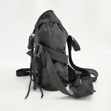 ENFOLD BACK-PACK バックパック 300JA255-2791 定価36300円 ナイロン リュック・デイパック 26AW ブラック レディース エンフォルド【中古】6-0928G♪