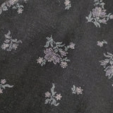 nest Robe 未使用品 リネンヴィンテージフラワープリント2wayギャザードレス 定価48400円 ワンピース 25AW ネイビー パープル レディース ネストローブ【中古】6-0928M♪