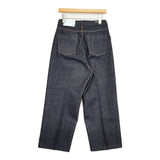 NEPLA. 新品 WIDE PANTS センタープレスワイドデニム サイズ25 WOWID-3S-NEP デニムパンツ ネイビー レディース ネプラ【中古】6-0928G♪