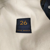 SCYE BASICS 新品 バルーンデニムパンツ サイズ26 5221-81534 デニムパンツ インディゴ ネイビー レディース サイベーシックス【中古】6-0928G♪