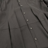 tao COMME des GARCONS 定番ウールギャバ後染ワンピース サイズL TC-O100 ドレス ワンピース AD2020 ブラック レディース タオ コムデギャルソン【中古】6-1006M♪