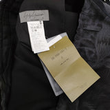 Yohji Yamamoto POUR HOMME 未使用品 WOOL GABARDINE FLORAL DISCHARGE-DYED SHORT PANTS ウールギャバ 抜染 オーキッド柄 ショートパンツ ショーツ 26SS ブラック グレー メンズ ヨウジヤマモトプールオム【中古】6-1006S♪