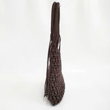 UNITED ARROWS 新品 UA CODE MESH TOTE コードメッシュトートバッグ 定価16940円 トートバッグ 26SS ダークブラウン レディース ユナイテッドアローズ【中古】6-1006G♪