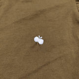 mina perhonen breezy aea8102 ギャザースリーブプルオーバー 定価29700円 長袖Ｔシャツ カットソー ロンＴ 26AW ブラウン レディース ミナペルホネン【中古】6-1006M♪