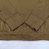 mina perhonen breezy aea8102 ギャザースリーブプルオーバー 定価29700円 長袖Ｔシャツ カットソー ロンＴ 26AW ブラウン レディース ミナペルホネン【中古】6-1006M♪