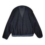 THE NORTH FACE PURPLE LABEL Field Reversible Snap Cardigan WS N25SA006 定価29700円 リバーシブル カーディガン 25SS ネイビー レディース ザノースフェイスパープルレーベル【中古】6-1013T♪