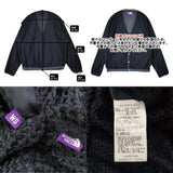 THE NORTH FACE PURPLE LABEL Field Reversible Snap Cardigan WS N25SA006 定価29700円 リバーシブル カーディガン 25SS ネイビー レディース ザノースフェイスパープルレーベル【中古】6-1013T♪