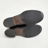 wataru.N 未使用品 side snap short boots スエード レザー ハンドメイド ブーツ ブラック レディース【中古】6-1006G♪