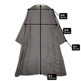 gungendo リネンラミーパレット ロングブラウス 里山パレット ドレス 定価49500円 ワンピース チャコールグレー レディース 群言堂【中古】6-1006M♪