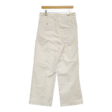 AURALEE WASHED FINX CHINO ONE-TUCK PANTS サイズ3 A25SP02FC 定価44000円 チノパンツ 25SS アイボリーホワイト メンズ オーラリー【中古】6-1006M♪