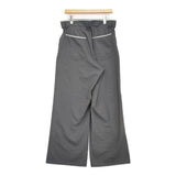m's braque Gatherd Waist パンツ サイズ36 2612202E EDIFICE別注 定価56100円 ワイドパンツ 26SS グレー メンズ エムズブラック【中古】6-1006M♪