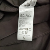 EDIFICE CONFECT タイプライターシャツ サイズM 定価22000円 シャツジャケット 長袖シャツ 26SS ブラウン メンズ エディフィス【中古】6-1006M♪