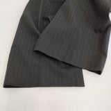 Ets.MATERIAUX ウール/シルク ファーマートラウザー サイズ2 定価35200円 EDIFICE パンツ 25AW ブラック メンズ イーティーエスマテリオ【中古】6-1006T♪