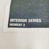 JIL SANDER INTERIOR SERIES/MOMENT 2 Chaos限定スカーフ 定価55000円 シルク プリント スカーフ 26AW グリーン ユニセックス ジルサンダー【中古】6-1006G♪