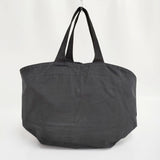 MINI-TET ミニテット Plombier tote bag 定価83600円 イギリス製 コットンキャンバス トートバッグ ブラック メンズ【中古】6-1006G♪