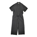 Nomat JUMPSUIT/SILK COTTON RIPSTOP サイズ2 定価96400円 コットンシルク リップストップ オールインワン ツナギ 26SS ブラック メンズ ノマット【中古】6-1006S♪