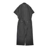 Nomat JUMPSUIT/SILK COTTON RIPSTOP サイズ2 定価96400円 コットンシルク リップストップ オールインワン ツナギ 26SS ブラック メンズ ノマット【中古】6-1006S♪
