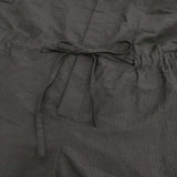 Nomat JUMPSUIT/SILK COTTON RIPSTOP サイズ2 定価96400円 コットンシルク リップストップ オールインワン ツナギ 26SS ブラック メンズ ノマット【中古】6-1006S♪