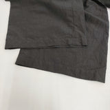 Nomat JUMPSUIT/SILK COTTON RIPSTOP サイズ2 定価96400円 コットンシルク リップストップ オールインワン ツナギ 26SS ブラック メンズ ノマット【中古】6-1006S♪