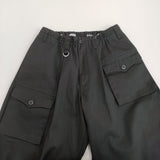 s'yte Yohji Yamamoto/Dickies ASYMMETRIC FLAP-POCKET TAPERED PANTS サイズ2 定価39600円 パンツ ブラック メンズ サイトヨウジヤマモト/ディッキーズ【中古】6-1006G♪