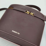 PARIS/64 パリ64 Prismatic 定価95300円 ハンドバッグ レザー 2way ショルダーバッグ ボルドー レディース【中古】6-1006G♪