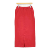 JOURNAL STANDARD relume ストレッチポンチIラインスカート タイト ロングスカート 26SS レッド レディース ジャーナルスタンダードレリューム【中古】6-1006G♪