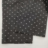 JOURNAL STANDARD relume カットドビードットパンツ サイズ38 定価9900円 パンツ 26SS ブラック ホワイト レディース ジャーナルスタンダードレリューム【中古】6-1006G♪