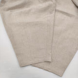 intoca. イージーパンツ バルーン リネン 日本製 サイズ1 パンツ 26SS ベージュ レディース イントゥーカ【中古】6-1006M♪