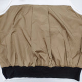 Risley ノースリーブロゴフーディー Sleeveless hoodie 異素材 定価16280円 パーカー ホワイト カーキ レディース リズレー【中古】6-1013S♪