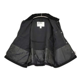 MARGARET HOWELL/Barbour DRY WAX COTTON BLOUSON サイズ8 定価70400円 ベスト 25AW ブラック レディース マーガレットハウエル/バブアー【中古】6-1006M♪
