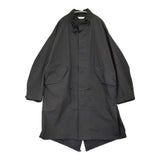 ARTS&SCIENCE fishtail coat フィッシュテールコート コットンシルク サイズ3 モッズコート 2025 ブラック ユニセックス アーツ&サイエンス【中古】6-1013M♪