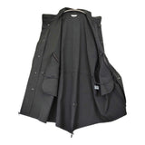 ARTS&SCIENCE fishtail coat フィッシュテールコート コットンシルク サイズ3 モッズコート 2025 ブラック ユニセックス アーツ&サイエンス【中古】6-1013M♪