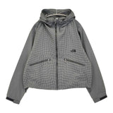THE NORTH FACE ノベルティショートコンパクトジャケット XL NPW72631R 定価17600円 マウンテンパーカー 26AW グレー ブラック レディース ザノースフェイス【中古】6-1013M♪