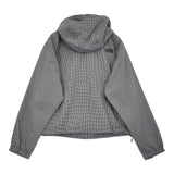THE NORTH FACE ノベルティショートコンパクトジャケット XL NPW72631R 定価17600円 マウンテンパーカー 26AW グレー ブラック レディース ザノースフェイス【中古】6-1013M♪