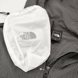 THE NORTH FACE ノベルティショートコンパクトジャケット XL NPW72631R 定価17600円 マウンテンパーカー 26AW グレー ブラック レディース ザノースフェイス【中古】6-1013M♪