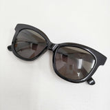 WTAPS MADISON SUNGLASSES 53□17-146 度なし キャットアイ セルフレーム サングラス ブラック メンズ ダブルタップス【中古】6-1009G♪