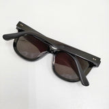 WTAPS MADISON SUNGLASSES 53□17-146 度なし キャットアイ セルフレーム サングラス ブラック メンズ ダブルタップス【中古】6-1009G♪