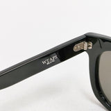 WTAPS MADISON SUNGLASSES 53□17-146 度なし キャットアイ セルフレーム サングラス ブラック メンズ ダブルタップス【中古】6-1009G♪