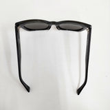 WTAPS MADISON SUNGLASSES 53□17-146 度なし キャットアイ セルフレーム サングラス ブラック メンズ ダブルタップス【中古】6-1009G♪