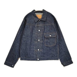 WAREHOUSE DEAD STOCK BLUE Lot2001XX(2000XX) 1936 MODEL デッドストックブルー Gジャン 40 Tバック仕様 デニムジャケット ネイビー メンズ ウエアハウス【中古】6-1009M♪