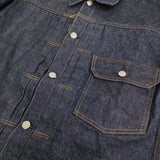 WAREHOUSE DEAD STOCK BLUE Lot2001XX(2000XX) 1936 MODEL デッドストックブルー Gジャン 40 Tバック仕様 デニムジャケット ネイビー メンズ ウエアハウス【中古】6-1009M♪