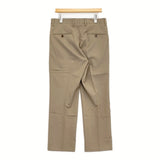 green label relaxing TWギャバジン1プリーツドレスチノパンツ ウォッシャブル 定価12980円 チノパンツ 26SS ベージュ メンズ グリーンレーベルリラクシング【中古】6-1009G♪