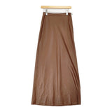 GIA STUDIOS ジアストゥディオス Anai Skirt サイズ36 定価68200円 34GS01SKIRT6 マキシ丈 ロングスカート 26AW ブラウン レディース【中古】6-1013G♪