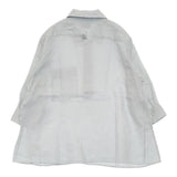 MARGARET HOWELL 新品 SOFT LINEN 589-6153204 定価33000円 リネン シャツ 26SS ライトブルー レディース マーガレットハウエル【中古】6-1013M♪