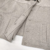 theory luxe 未使用 BRIANE MOXIE ウールカシミヤショートコート 定価74800円 サイズ38 ジャケット 24AW グレー レディース セオリーリュクス【中古】6-1013T♪