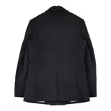 theory luxe 未使用 20周年記念 FRAMPTON2.0 GEM 定価79200円 ウールカシミヤ ダブルブレスト テーラードジャケット 24AW ブラック レディース セオリーリュクス【中古】6-1013T♪